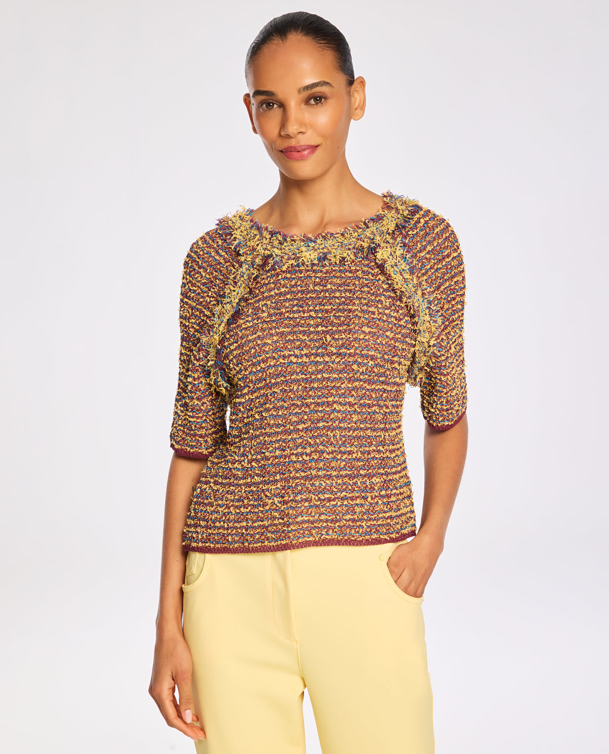 Blusa Lafort Manga Curta Proenza Tricot