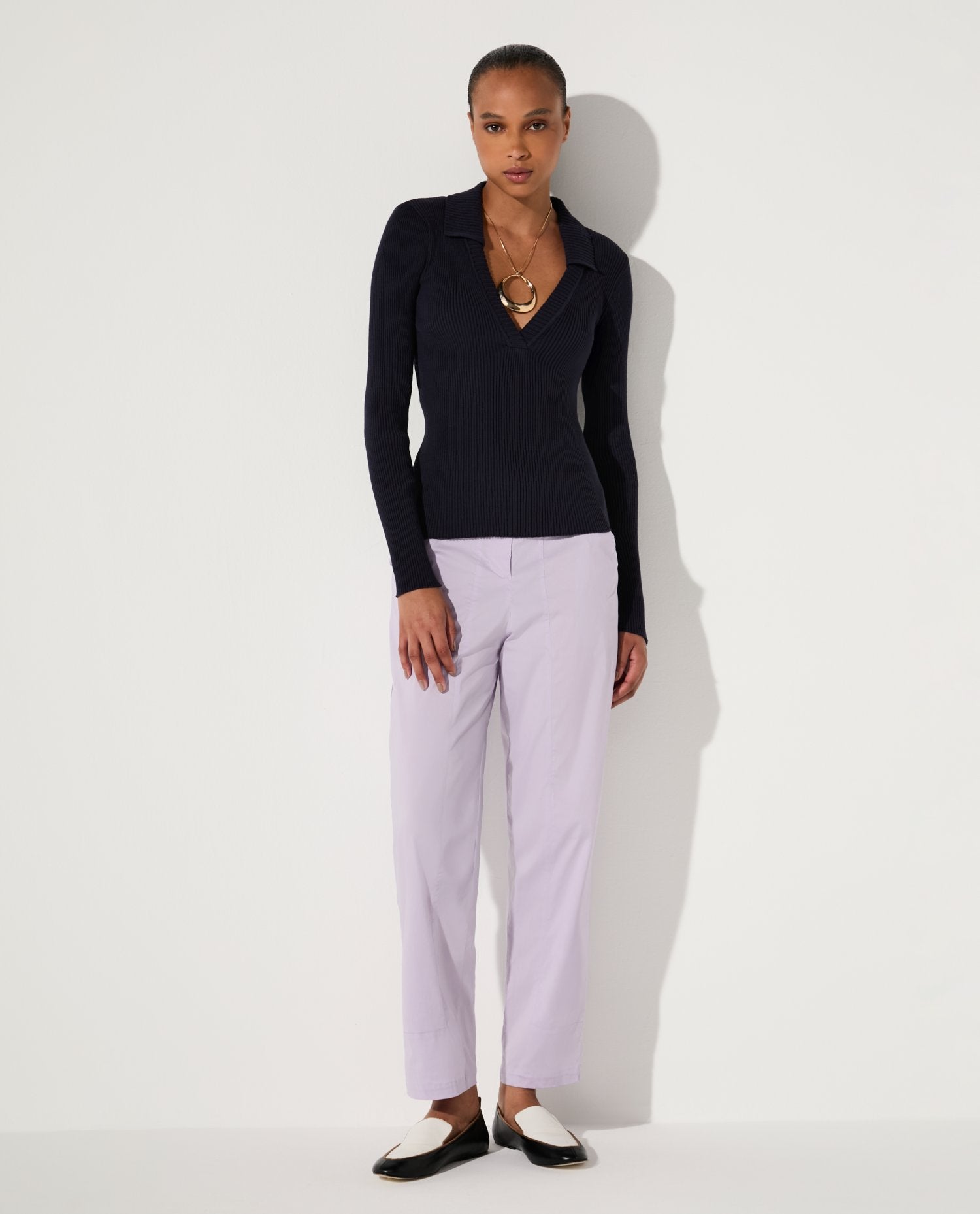 Blusa Lafort Manga Longa Debora Tricot