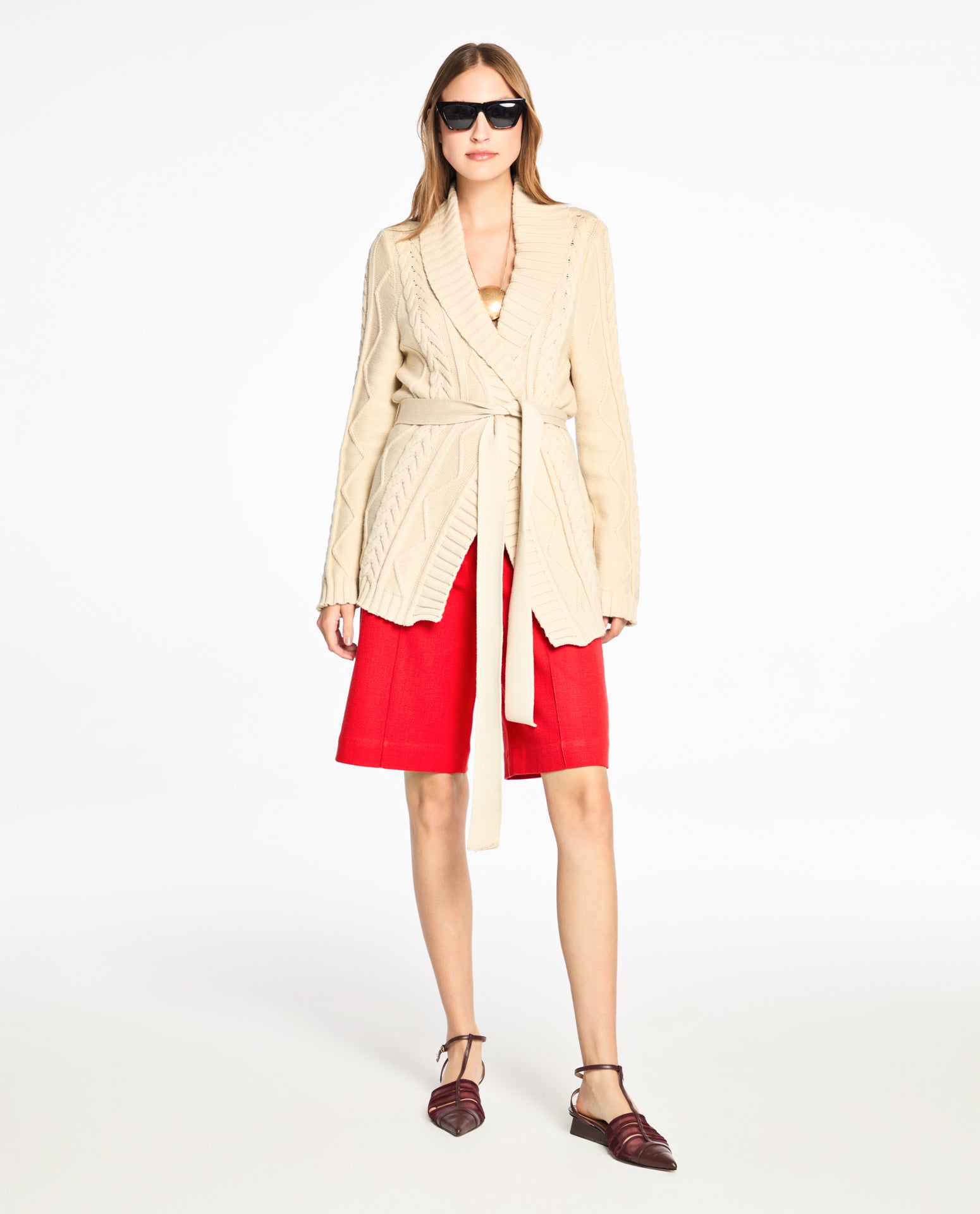 Cardigan Lafort Alongado Carmelita Tricot