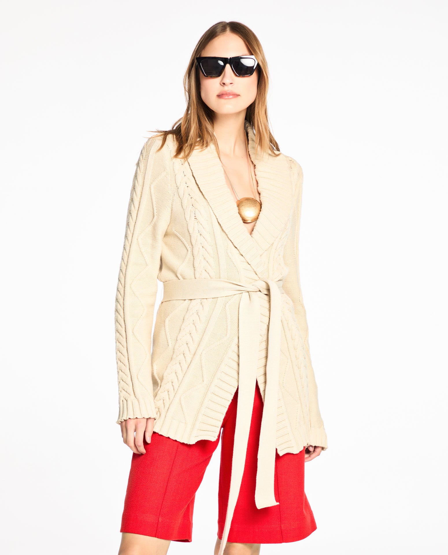 Cardigan Lafort Alongado Carmelita Tricot