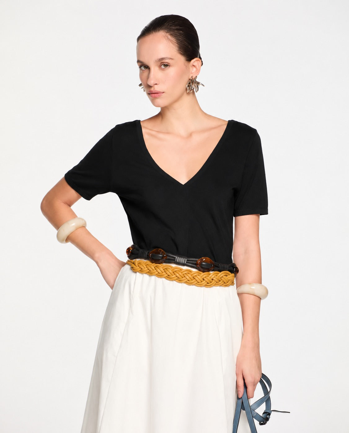 Blusa Lafort Manga Curta Joyce Tricot