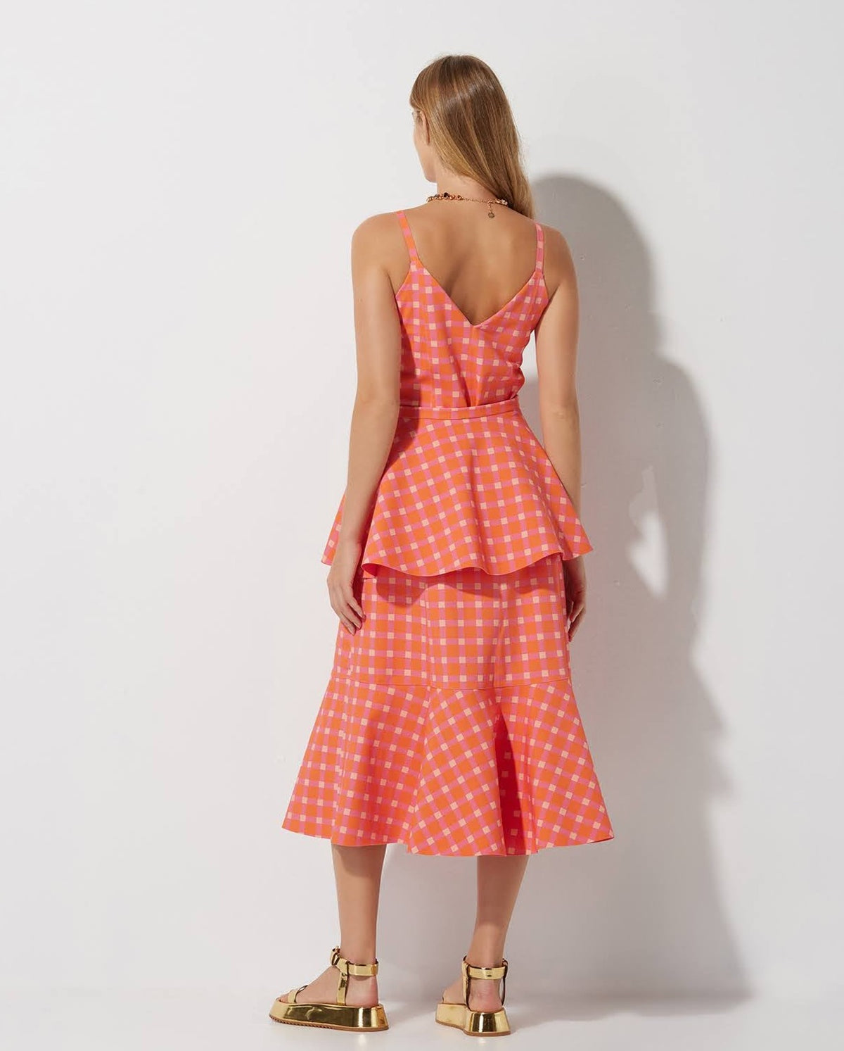 Vestido Lafort Midi Âmber Technoblock® Estampado