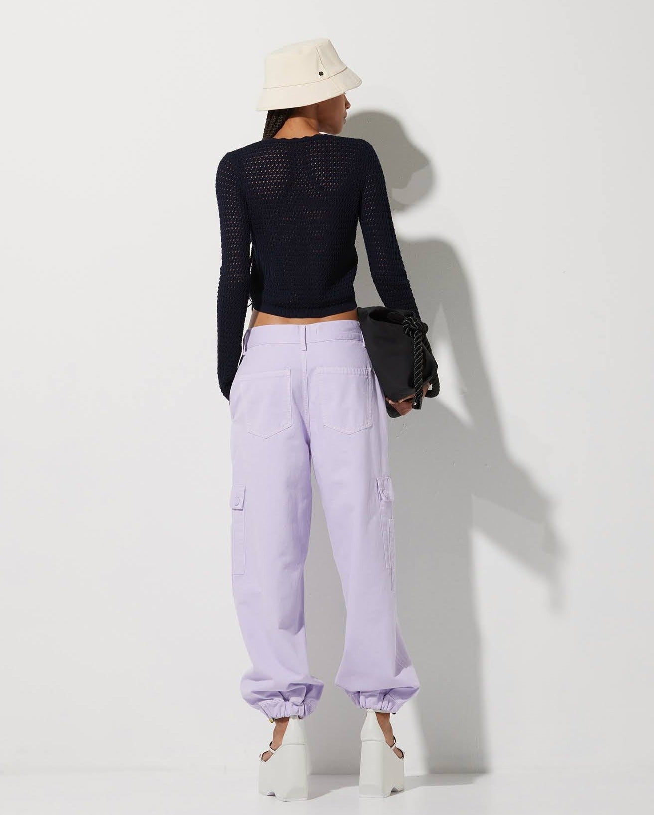 Calça Lafort Ampla Jackie Sarja