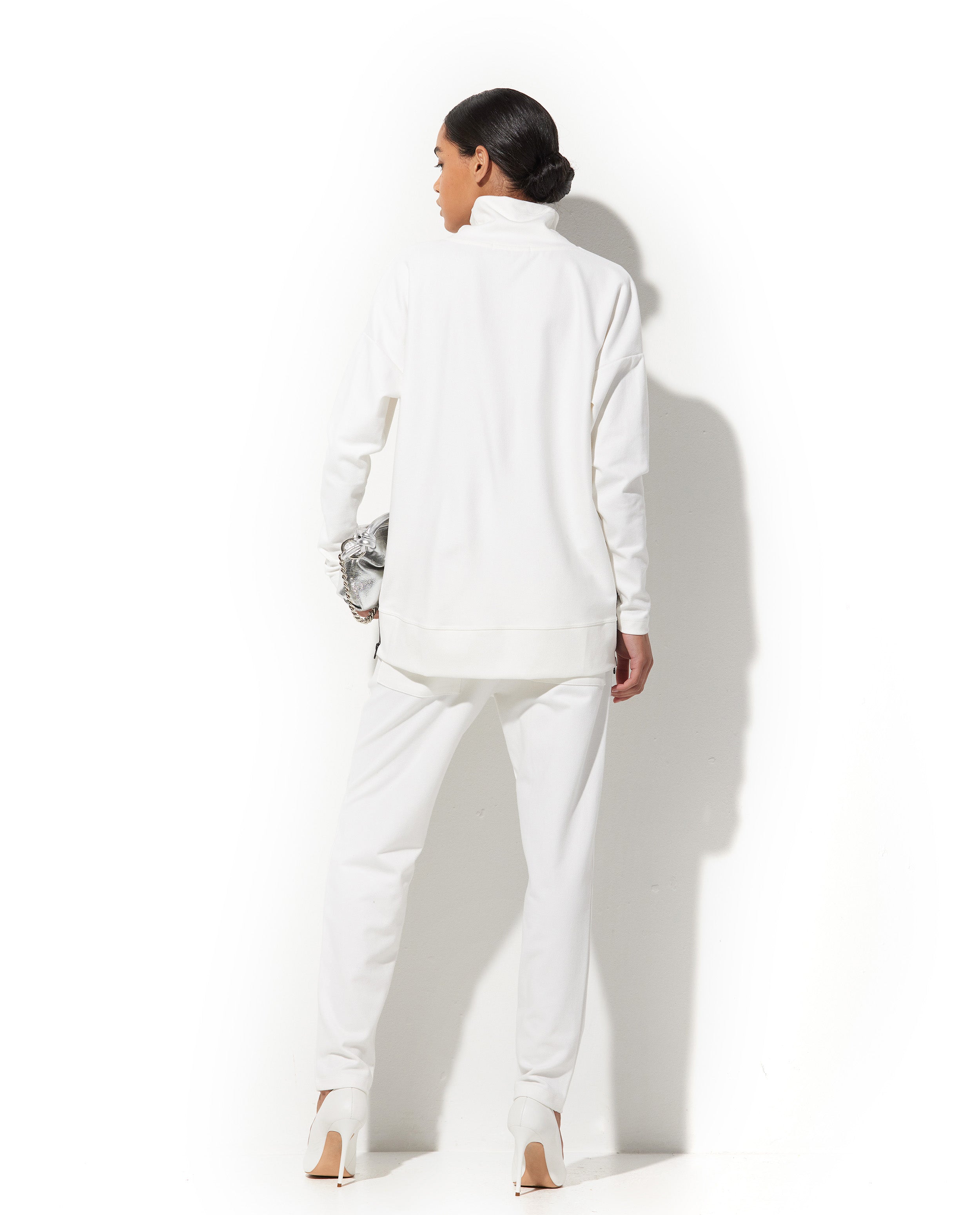 Blusa Lafort Gola Alta Clover Malha