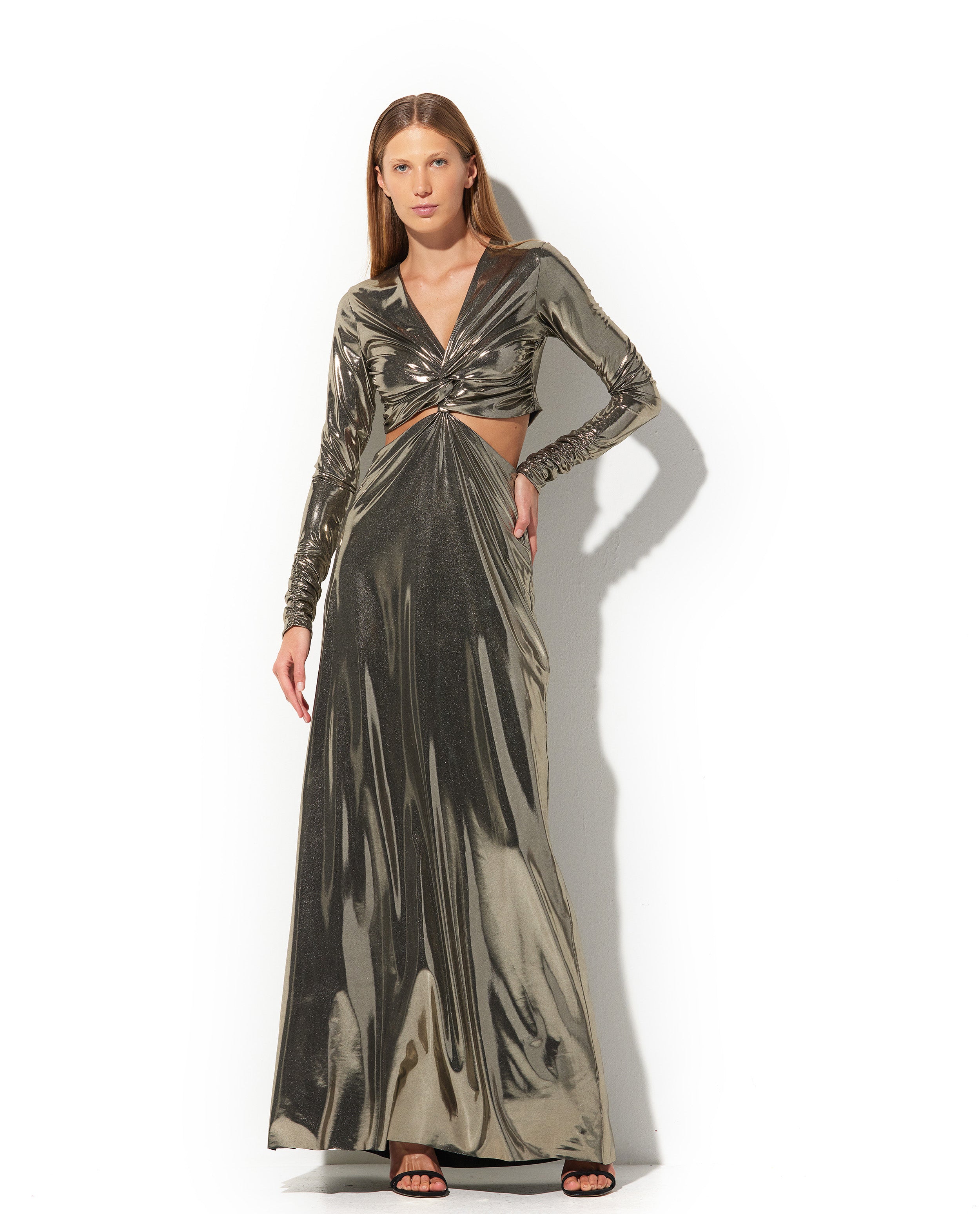 Vestido Lafort Longo Mallory Malha Shiny