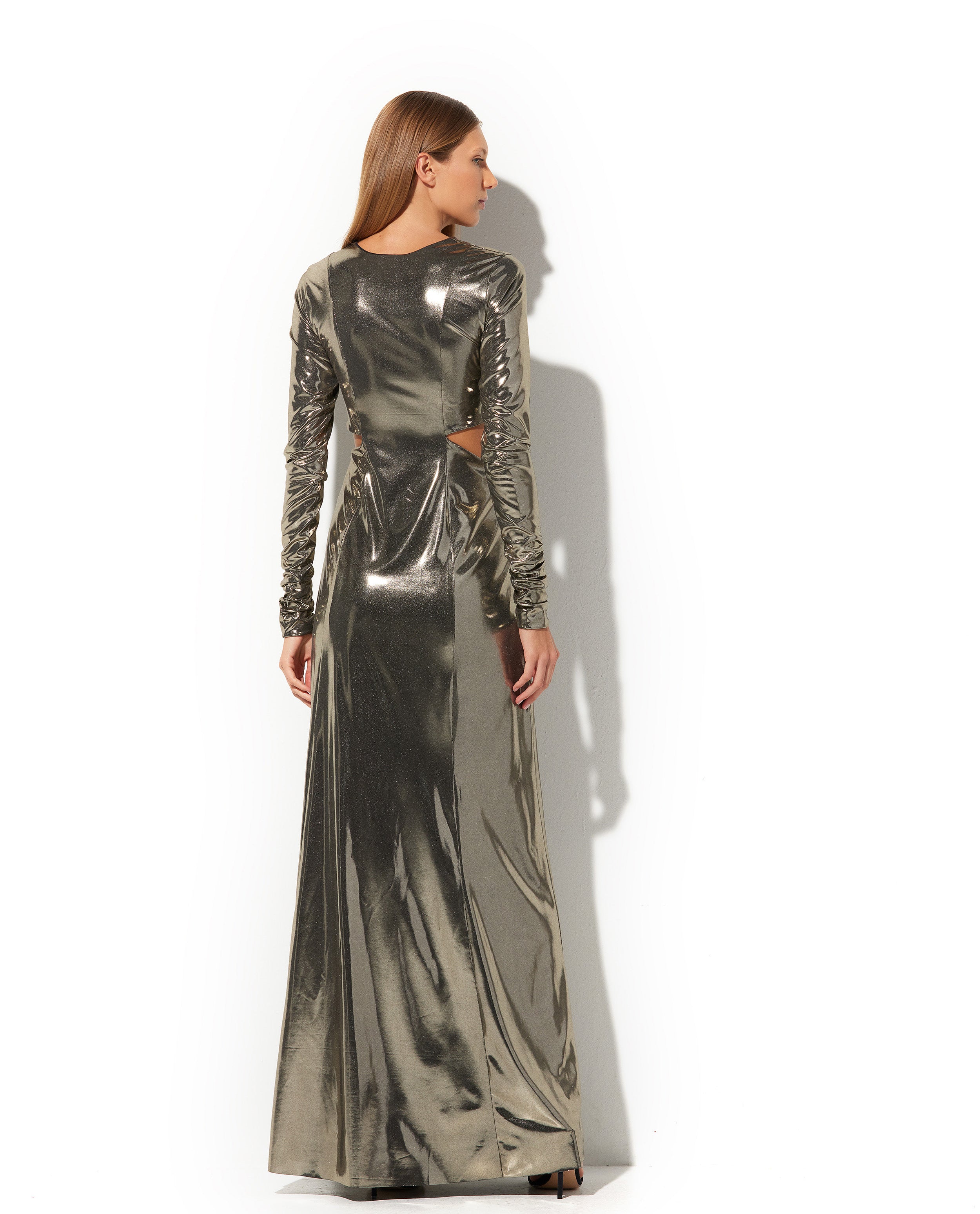 Vestido Lafort Longo Mallory Malha Shiny