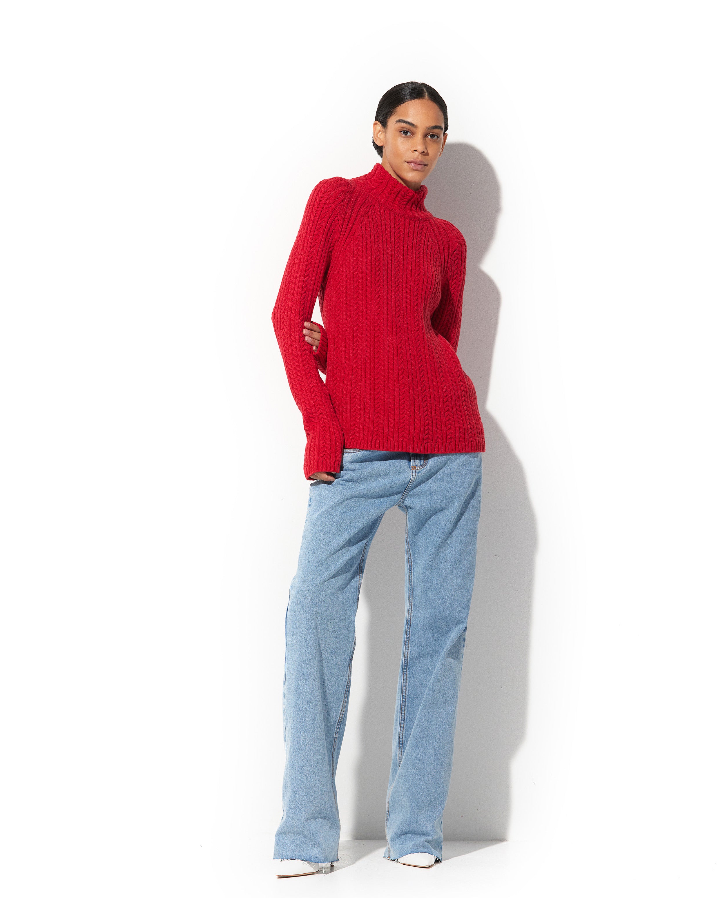 Blusa Lafort Manga Longa Kathie Tricot