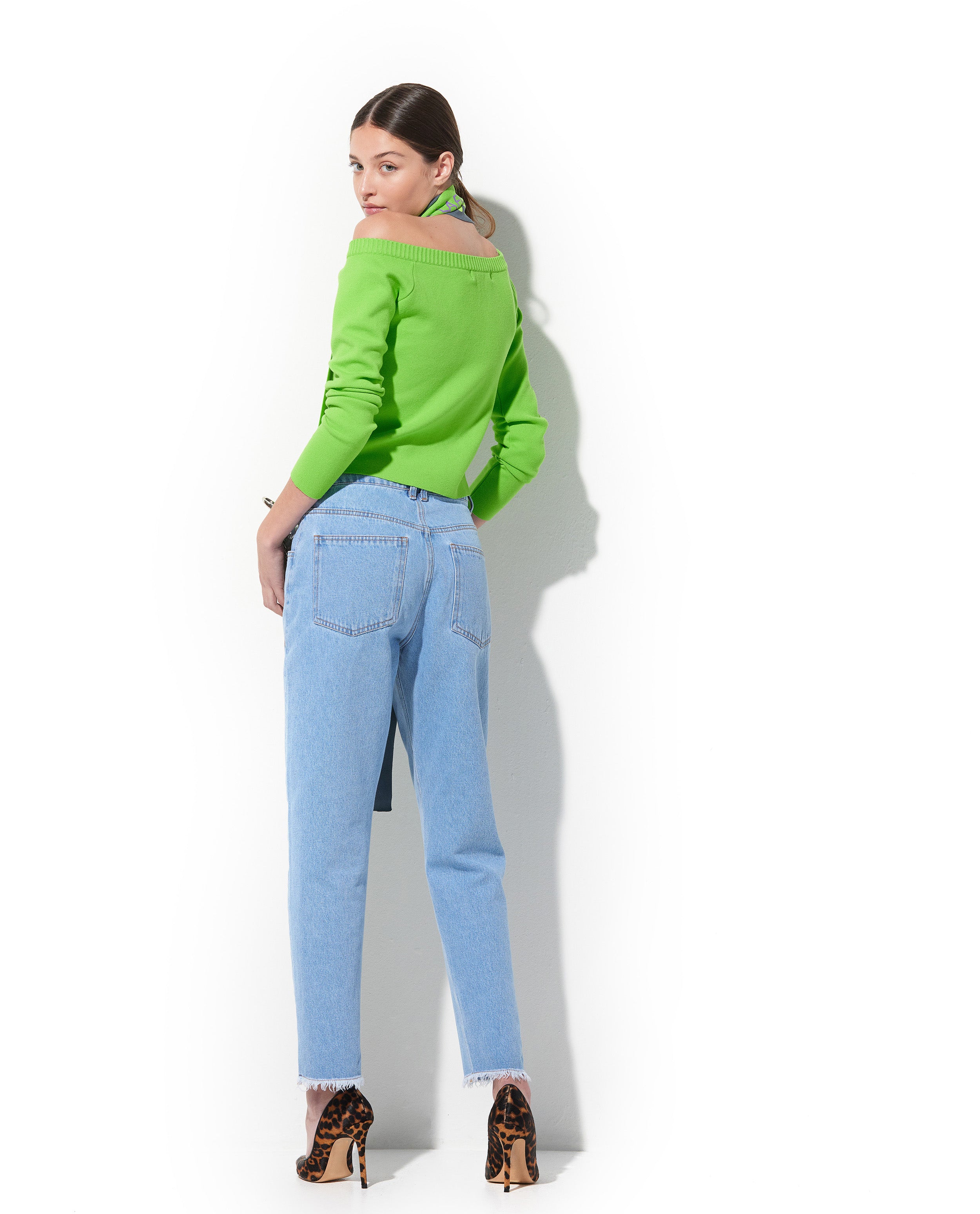 Blusa Lafort Ombro A Ombro Ariadne Tricot
