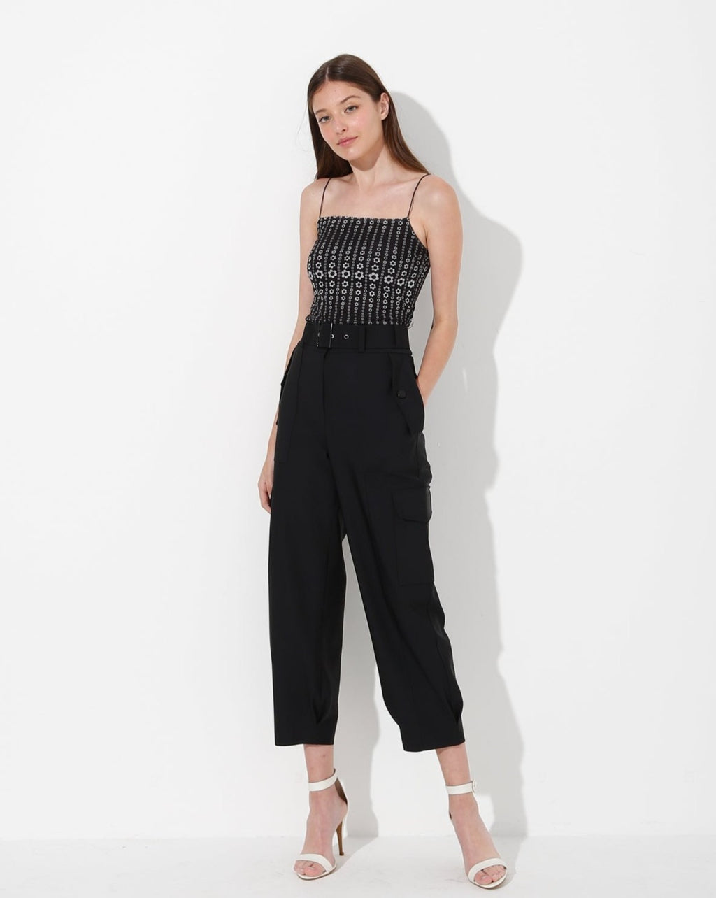 Top Lafort Cropped Dionne Tule