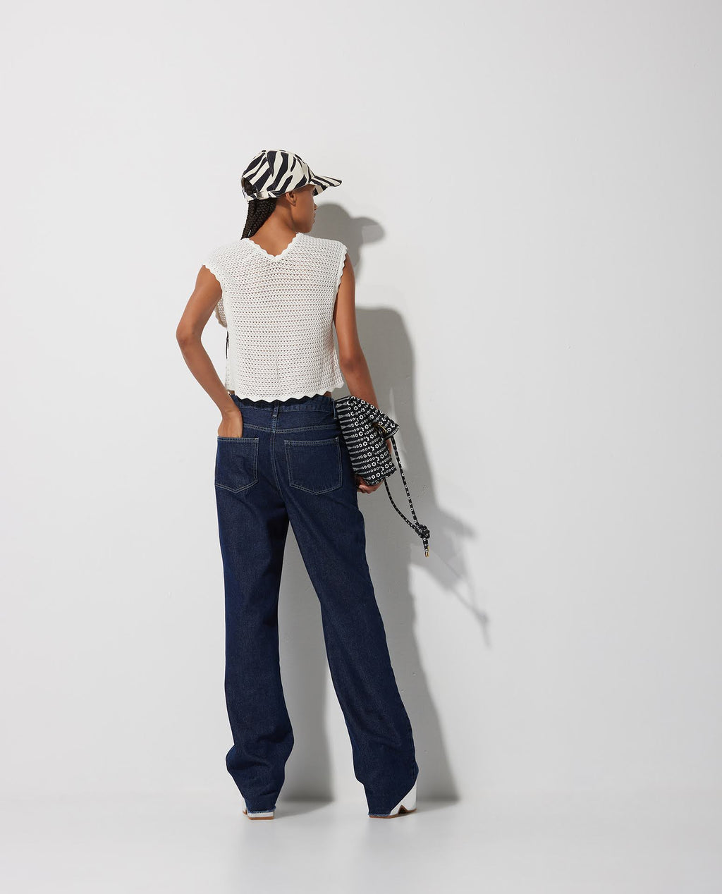 Top Lafort Cropped Carmela Tricot